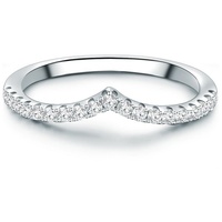 Trilani Ring Sterling Silber Zirkonia in 52 Damen
