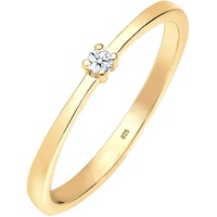 Diamore DIAMORE Ring Damen Verlobung Klassisch Diamant (0.03 ct)