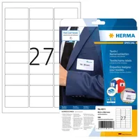 Herma Namensetiketten 4511 Weiß 63,5 x 29,6 mm 20