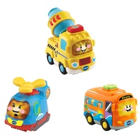 Vtech Tut Tut Baby Flitzer - 3er-Set Reisebus, Helikopter,