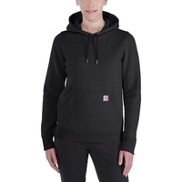CARHARTT Damen Relaxed Fit, mittelschweres Sweatshirt, Schwarz, S