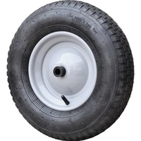 CAPITO Luftrad D.400mm Radbreite 100 mm mit Achse und