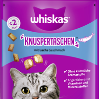 Whiskas Knuspertaschen Mega Pack 180g Lachs