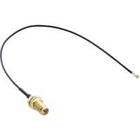 InLine WLAN Adapterkabel, R-SMA Buchse auf U.FL Stecker, 0,2m,
