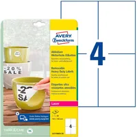 Avery Zweckform Avery Zweckform L4719REV-20 Folien-Etiketten 105 x 148