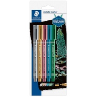 Staedtler Marker, Metallic 5 ST BK