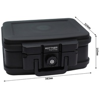 Rottner Tresor Rottner Feuerschutzkassette FIRE DATA BOX 1 schwarz,