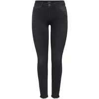Only Onlblush Mid Skinny Fit Schwarz 38/30