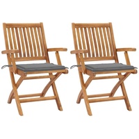 VidaXL Gartenstuhl Klappstuhl 56 x 58 x 88 cm