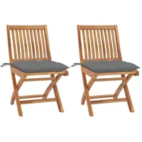 VidaXL Gartenstuhl 23 x 43 x 108 cm braun