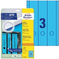 Avery Zweckform Ordneretiketten L4753-20 blau