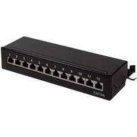 Logilink NP0019B 12 ports shielded Desktop black