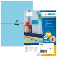 Herma Etiketten 4398 blau 105,0 x 148,0 mm