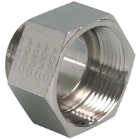 Kaiser 3600.13.20 Adapter PG20 M20 Messing (vernickelt)