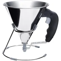 De Buyer Mini Automatic Piston Funnel - 0.8Ltr