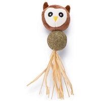 Beeztees Catnip Spielzeug Uily Braun für Katzen, 16x6x3cm, Plüsch