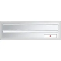 RENZ Frontplatte kombinierbar, eckig, 300 x 110 mm, Aluminium