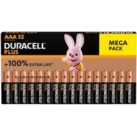 Duracell Plus Micro AAA, 32er-Pack