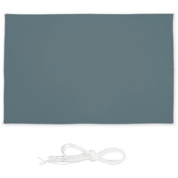 Relaxdays Sonnensegel rechteckig, BxT: 2 x 3 m, wasserabweisend,