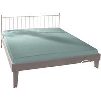 BASSETTI Spannbettlaken Baumwolle-Elasthan 90 x 190 - 100 x
