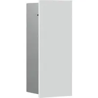 Emco asis pure Unterputz-Toilettenbürsten-Modul 975551305 170x435mm, Anschlag rechts, alpinweiss