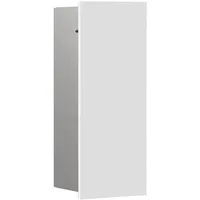 EMCO asis pure Toilettenbürstengarnitur-Modul, Unterputz, Anschlag rechts, weiß matt