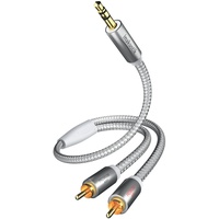 In-akustik Premium Audio Kabel 3,5 mm Klinke - Cinch