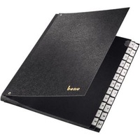 BENE Pultordner A-Z schwarz
