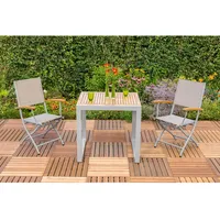 Merxx Naxos Balkonset 3-tlg. Tisch 120 x 70 cm