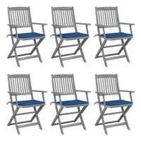 VidaXL Klappbare Gartenstühle 57 x 57 x 91 cm