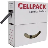 Cellpack Schrumpfschlauch-Abrollbox SB/9-3/grün-gelb/10m