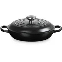 Le Creuset Signature Gourmet-Profitopf 26 cm schwarz matt