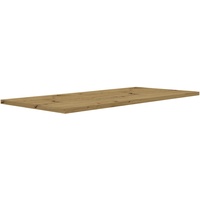 Forte Tischsystem: Tischplatte aus Holzwerkstoff in Artisan Eiche Dekor,