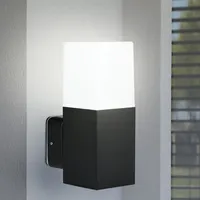 V-Tac Außenwandleuchte Aluminium 25,0 cm schwarz
