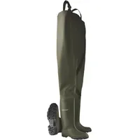 Dunlop Wathose Pricemastor, grün, Gr. 42
