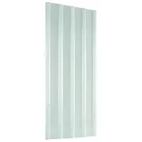 Globel Dachpaneel Skylight 3 155 x 65,5 cm Transparent/Weiß
