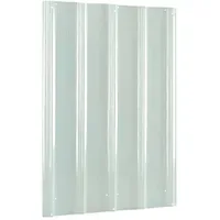 Globel Dachpaneel Skylight 1 92 x 65,5 cm Transparent/Weiß