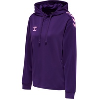 Hummel Core XK Poly Hoodie Damen acai XS