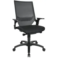 TOPSTAR Autosynchron 1 ohne Armlehnen schwarz / schwarz /