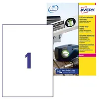 Avery Zweckform L4775-8 Folienetiketten 210 x 297 mm