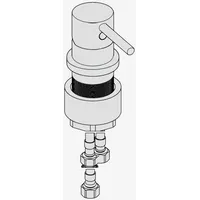 Vitra A45671EXP für WC, seitlich integrierte Thermostat-Armatur
