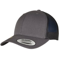 Flexfit YP Classics Recycled Retro Trucker Cap 2-Tone charcoal/black