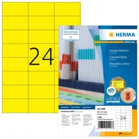 Herma Universaletiketten 4406 gelb 70,0 x 37,0 mm 100