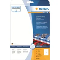 Herma Adressetiketten 4698 Weiß 210,0 x 297,0 mm 25