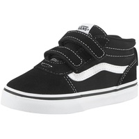 Vans Unisex Kinder Ward Mid V Sneaker, Veloursleder-Leinwand schwarz