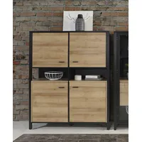 Forte Highboard High Rock 121,3 x 152,3 x 40,2