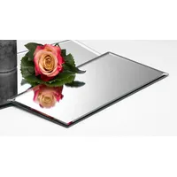 SANDRA RICH Spiegelplatte, Deko Tischspiegel 30x15cm Glas rechteckig Sandra