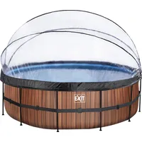EXIT TOYS Wood Pool 450 x 122 cm inkl.
