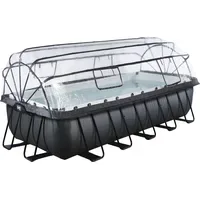 EXIT TOYS Black Leather Pool 540 x 250 x