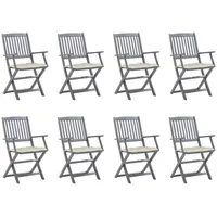 VidaXL Klappbare Gartenstühle 61 x 61 x 88 cm